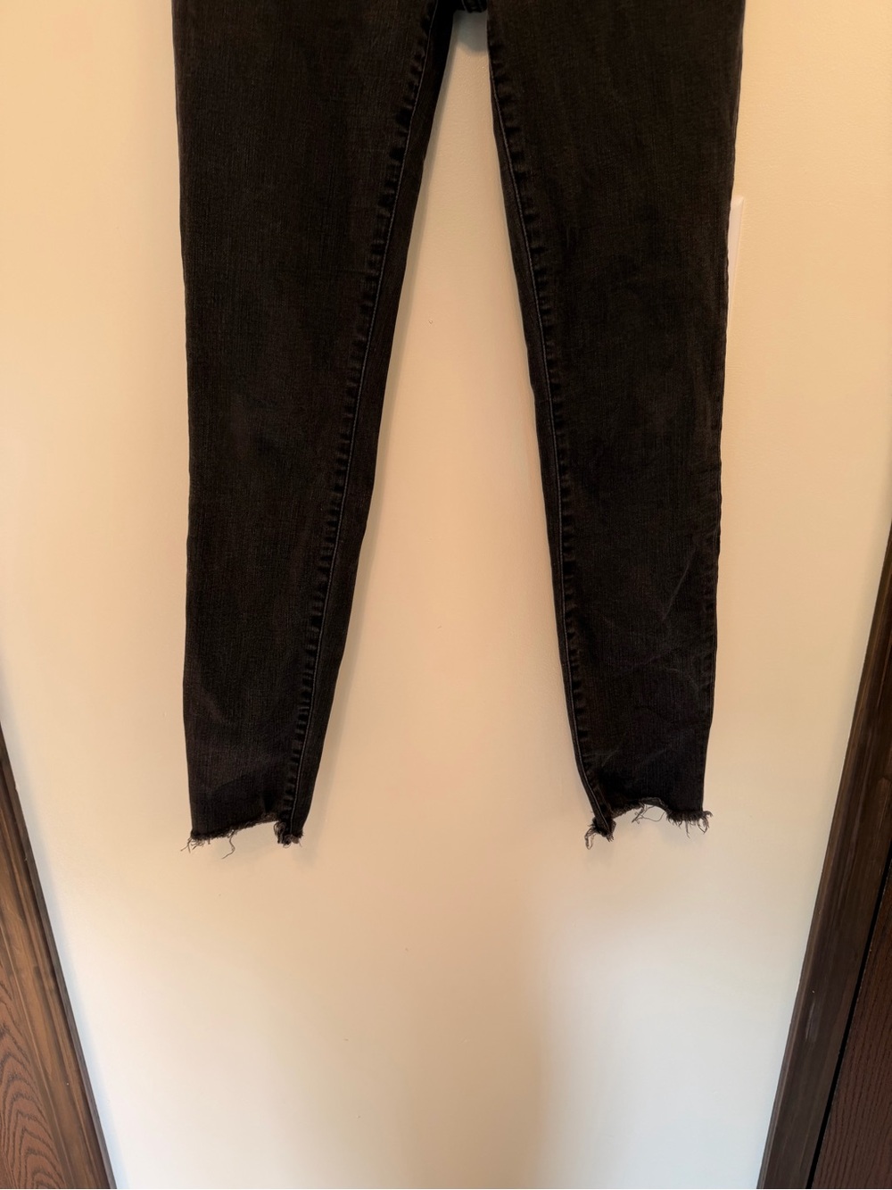Madewell High-Rise Skinny Black Button-Fly Women's Jeans - Picture 2 of 10